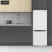 CBM283NW3 CHIQ 283 L Bottom Mount Fridge